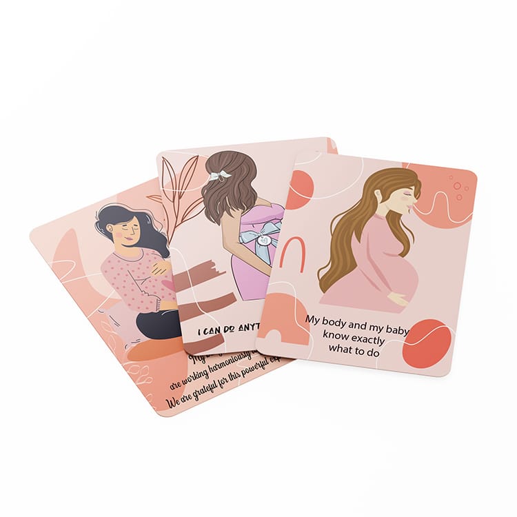 Custom motherhood affirmation cards view 2