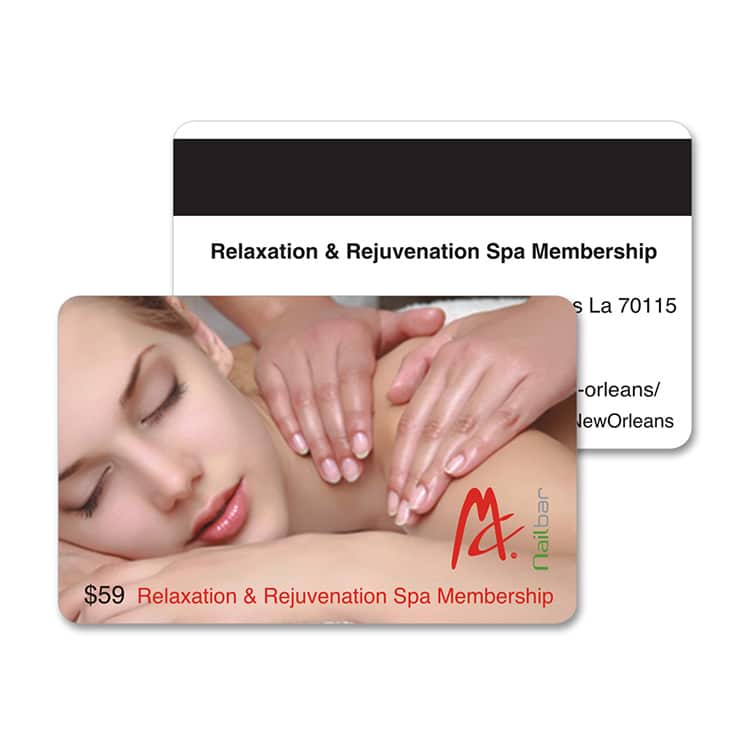Custom plastic Gold VIP gift Membership cards view 4