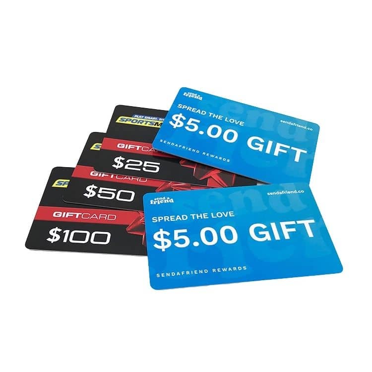 Custom plastic discount gift cards — custom card printing