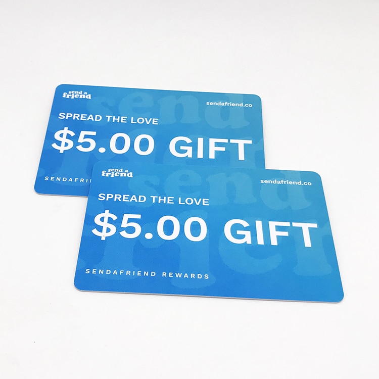 Custom plastic discount gift cards view 4