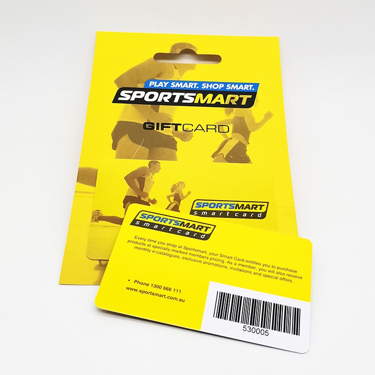 Custom plastic sport clubs GYM  membership card view 3