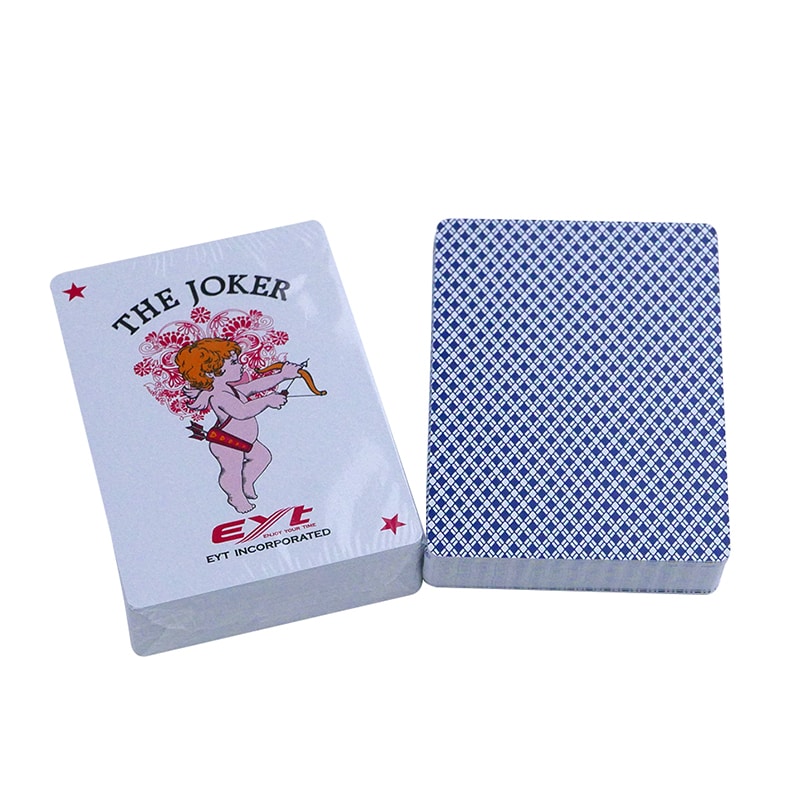 Custom playing cards with tuck box view 2