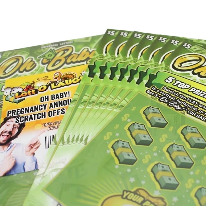 Custom print scratch game cards view 4