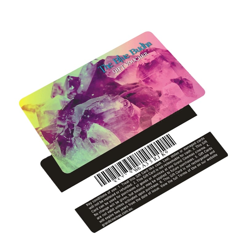 Custom printable barcode membership cards — custom card printing
