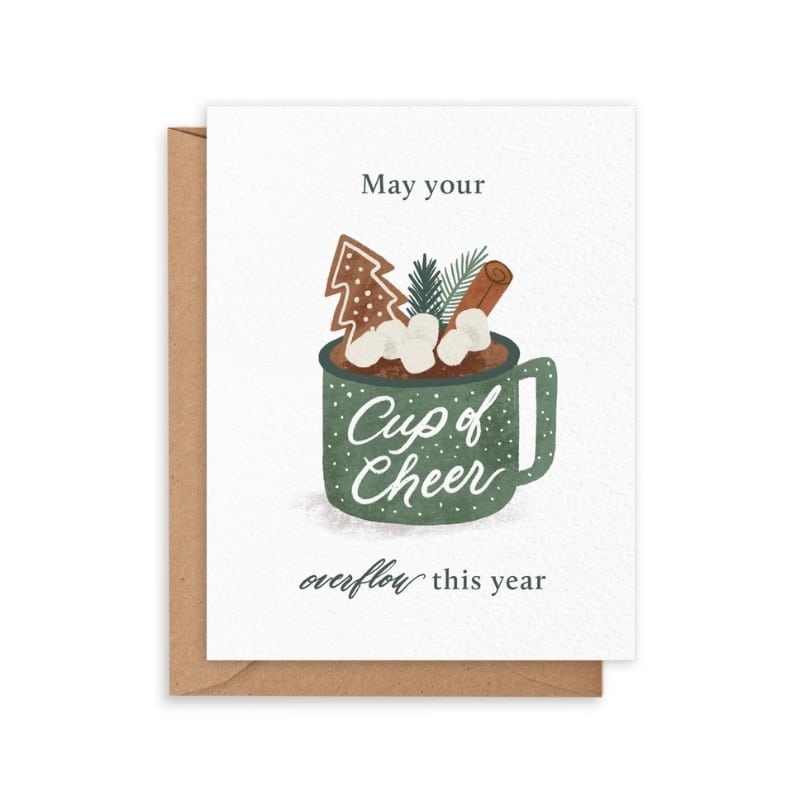 Custom printed Christmas cards view 4