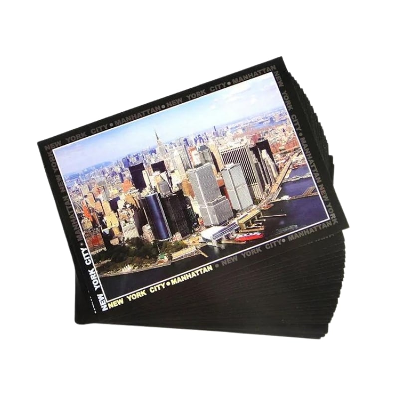 Custom printed paper postcards view 4