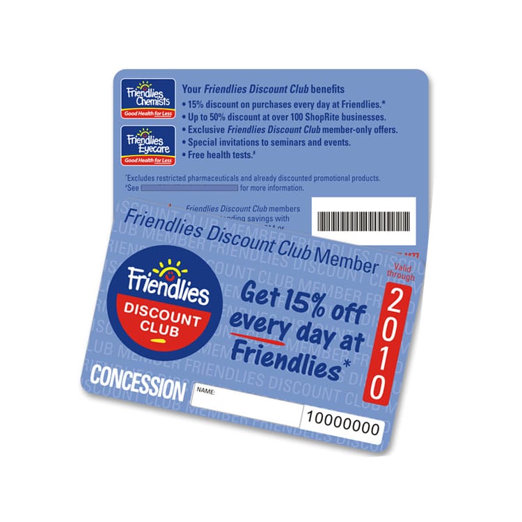 Custom printed pvc barcode plastic gift card view 2
