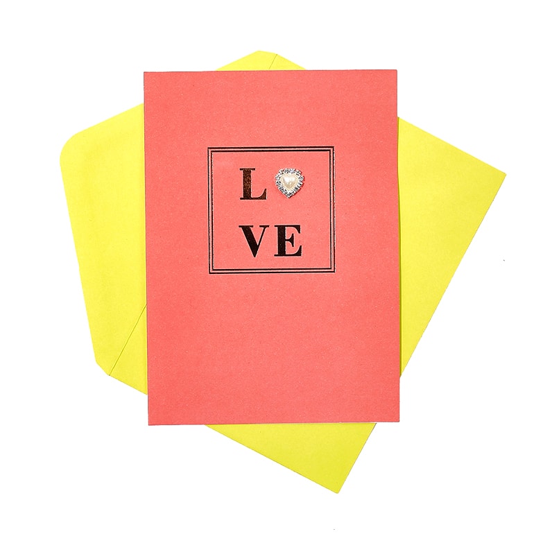 Custom printing Lover Greeting Card With Envelopes view 2