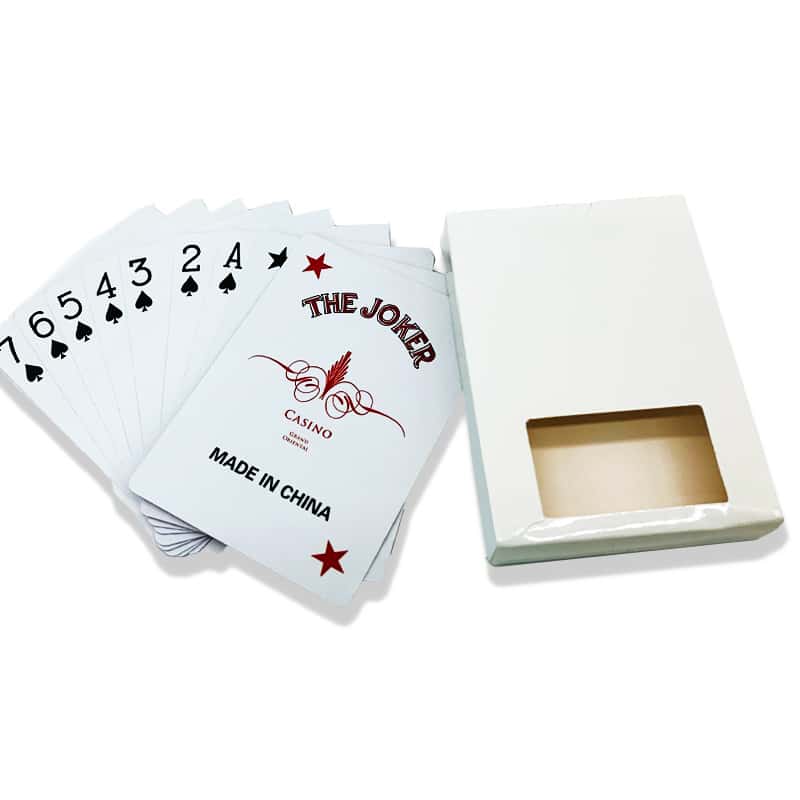 Custom printing Poker Cards with box — custom card printing