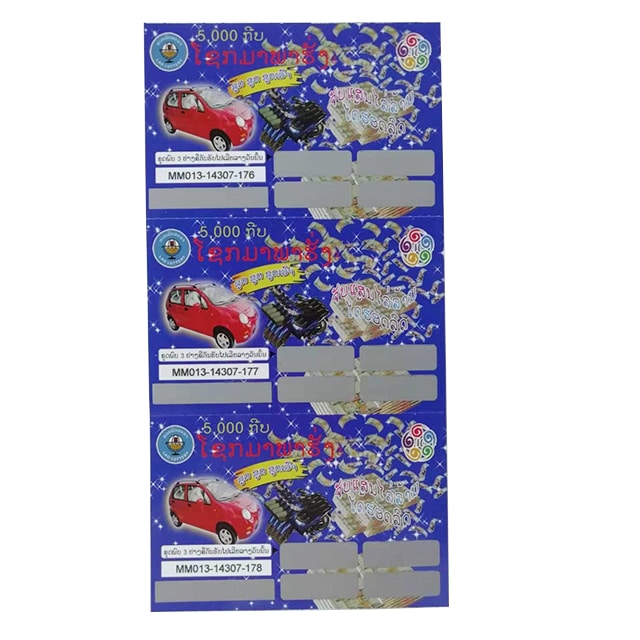 Custom printing paper scratch cards — custom card printing