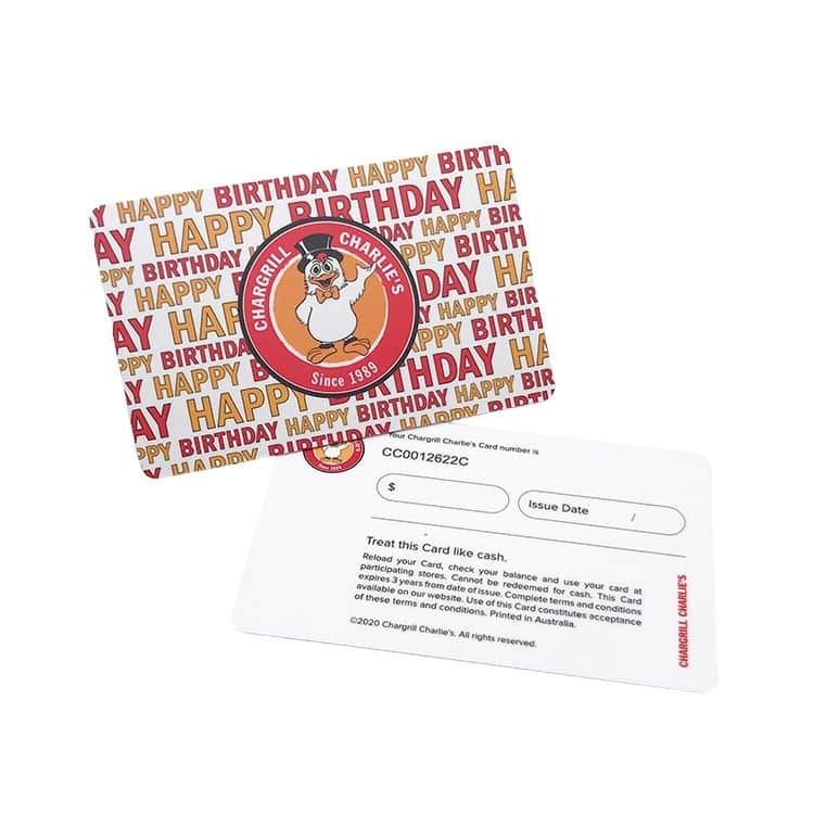 Custom promotion Plastic reward gift card — custom card printing