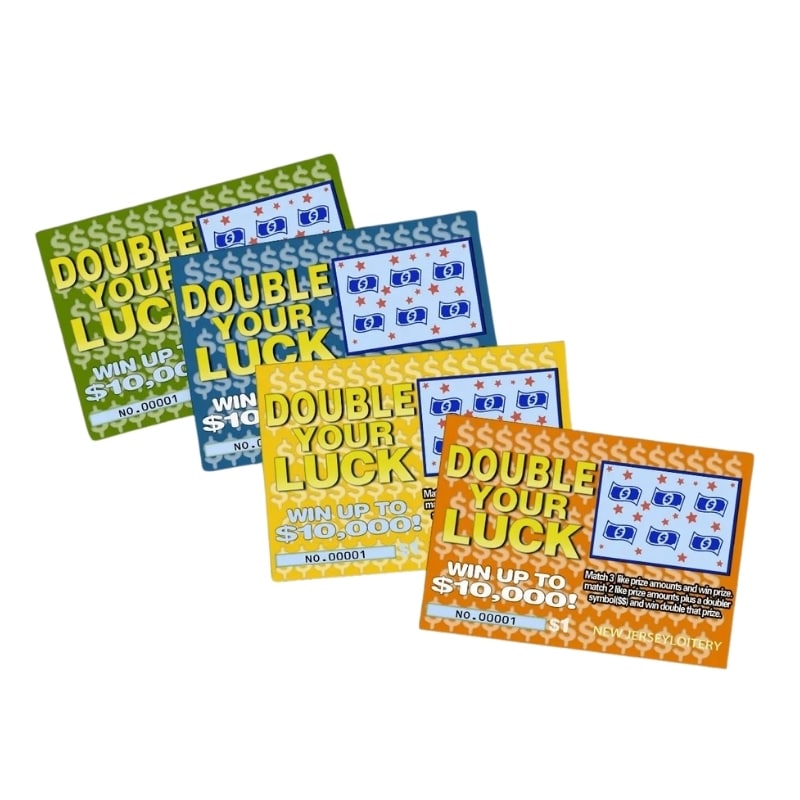 Custom scratch card 4x6 inches view 2