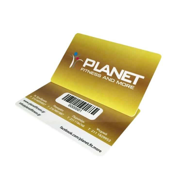 Custom size membership card — custom card printing