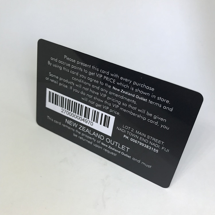 Custom special size Plastic Business Card view 2