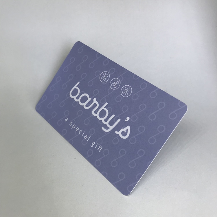 Custom special size Plastic Business Card view 3