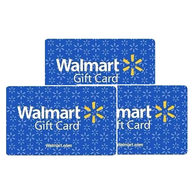 Custom supermarket Walmart Gift Card — custom card printing