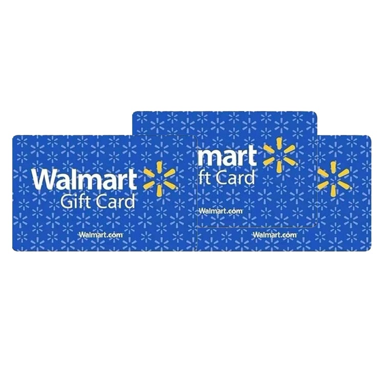 Custom supermarket Walmart Gift Card view 2
