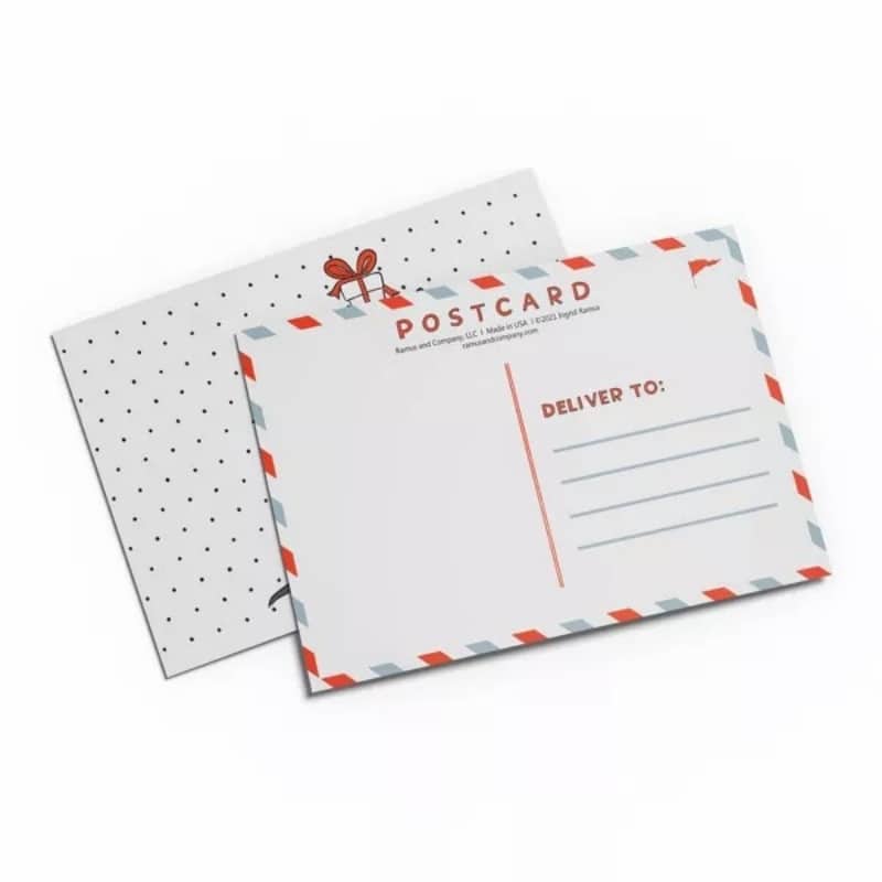 Custom travel postcard view 3