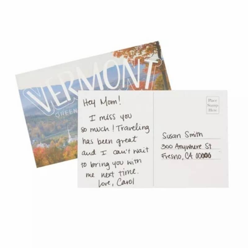 Custom travel postcard view 4