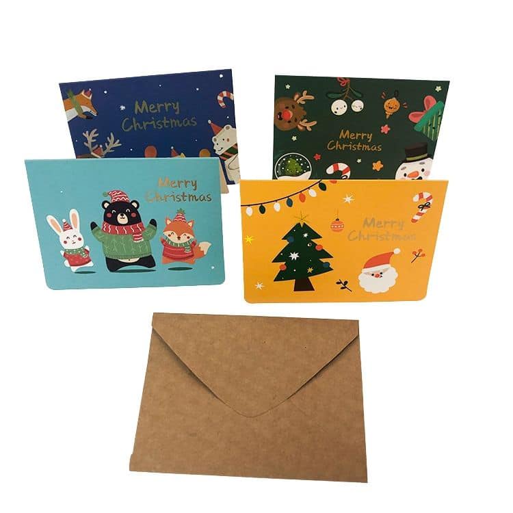 Custom whole set holiday birthday gift greeting card — custom card printing