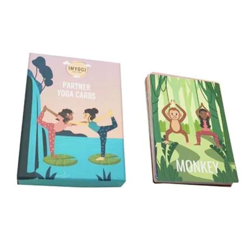 Custom yoga exercise card view 2