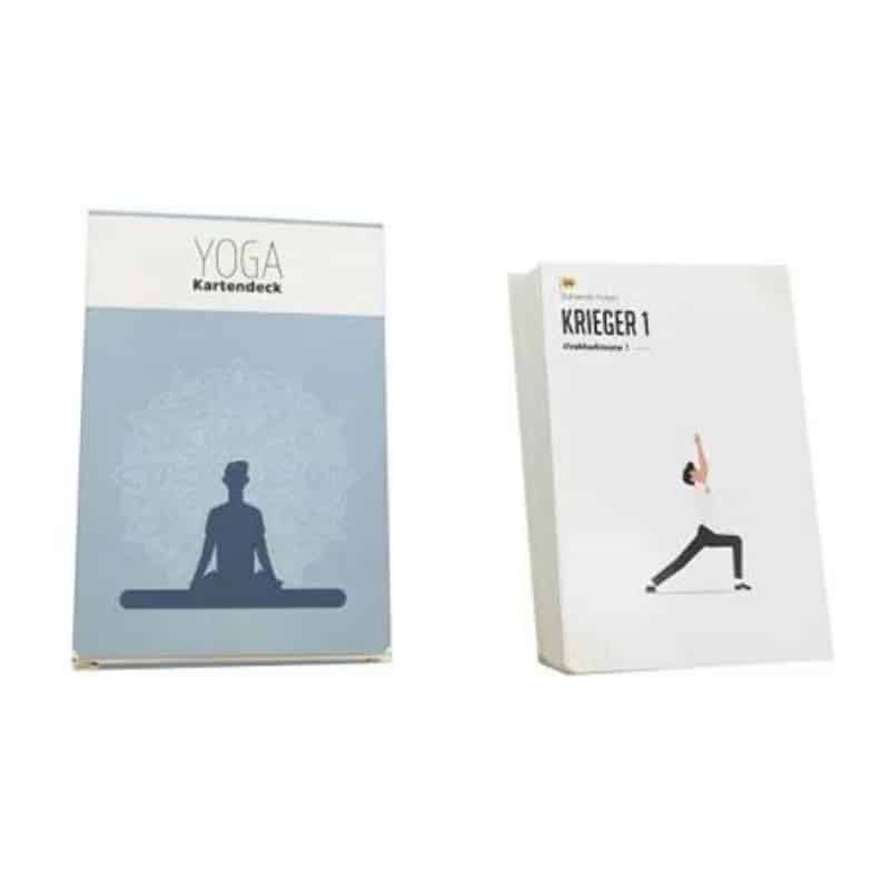 Custom yoga exercise card view 3
