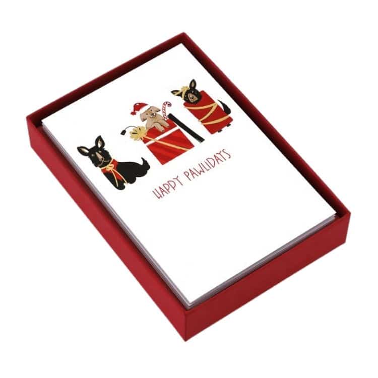 Customised Christmas Greeting Cards with Boxed Set — custom card printing
