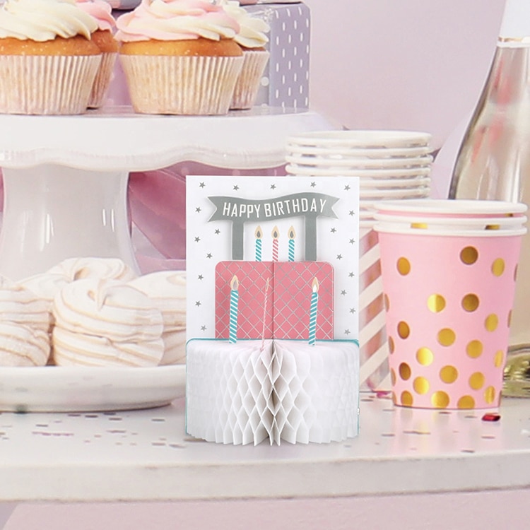 Customization 3D Pop-up Pop Up Happy Birthday Greeting Cards view 2