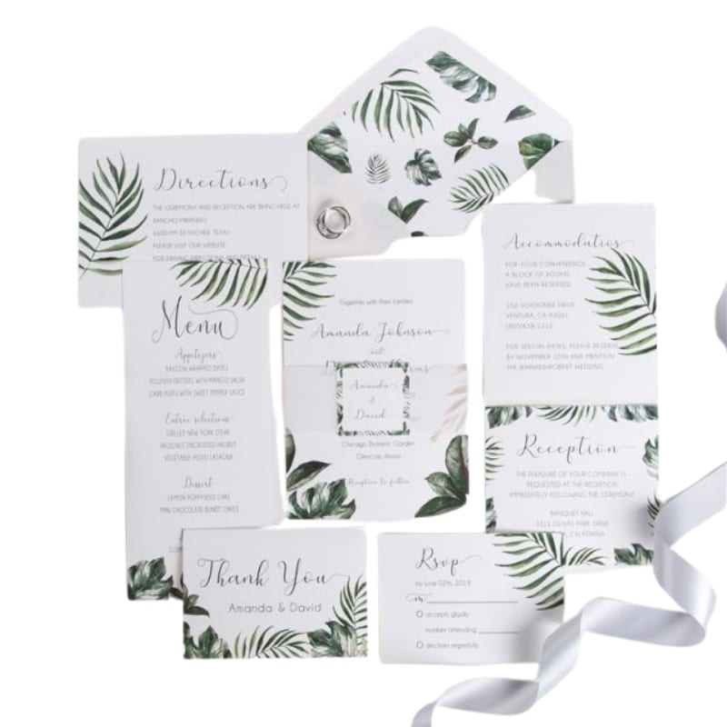 Customize simple invitation cards view 2