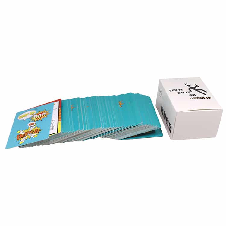 Customized Adult Question Playing Cards — custom card printing