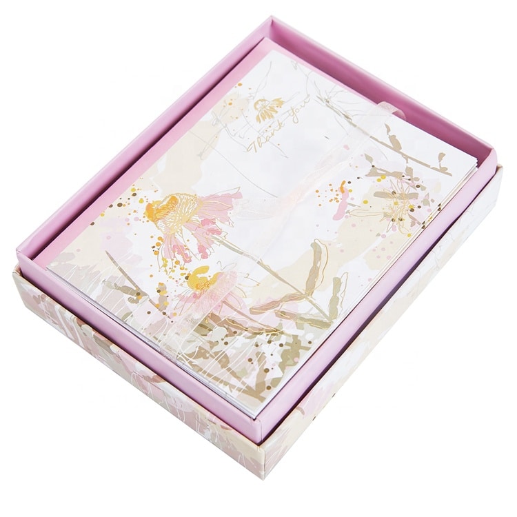 Customized Boxed Thank You Cards with Envelopes view 2
