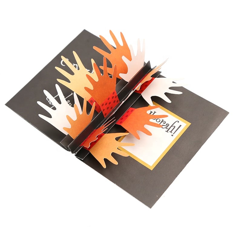 Customized Celebrate 3D Pop up Cards view 2