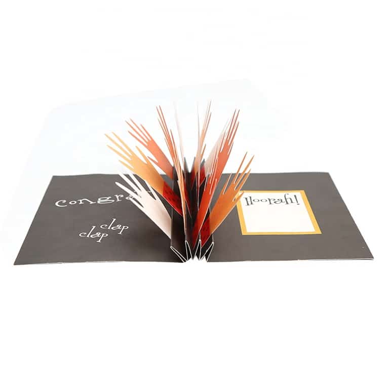Customized Celebrate 3D Pop up Cards view 4