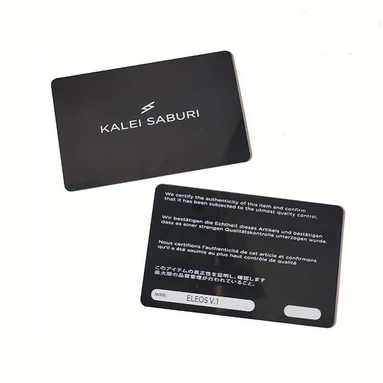 Customized Credit Card Size Pvc Plastic Gift Card view 2