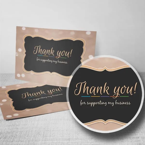 Customized Design Business Postcards view 2