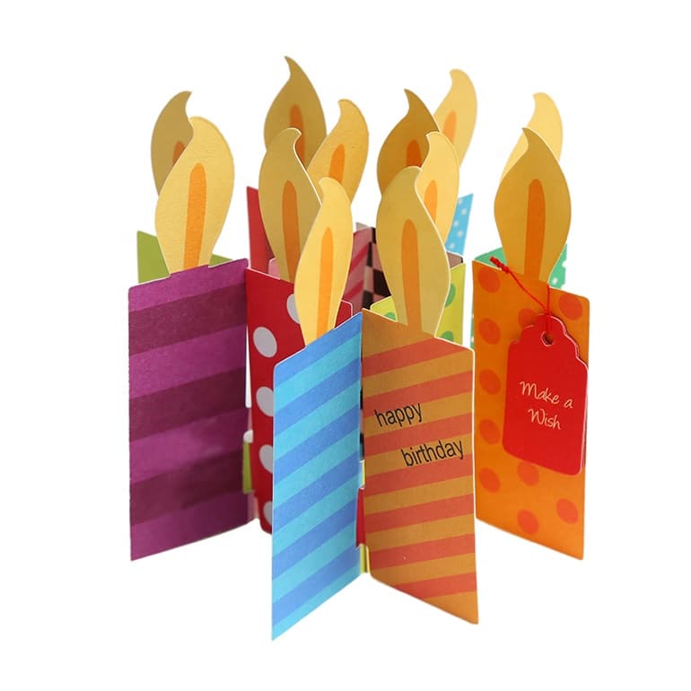 Customized Fashion Pop up Greeting Cards — custom card printing