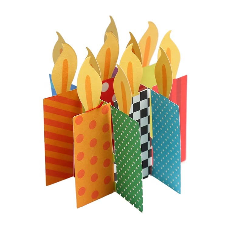 Customized Fashion Pop up Greeting Cards view 3