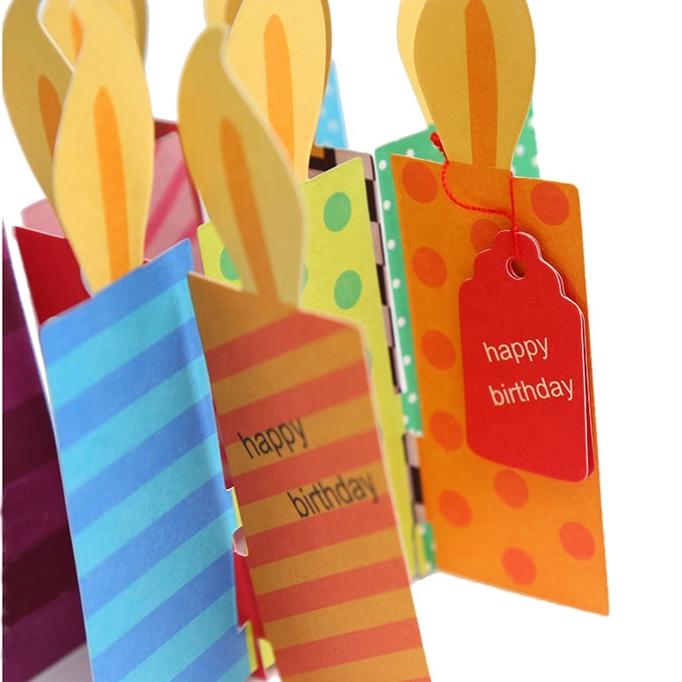 Customized Fashion Pop up Greeting Cards view 4