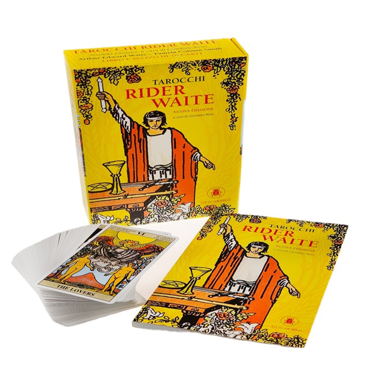 Customized Gold Stamping Edges tarot Card — custom card printing