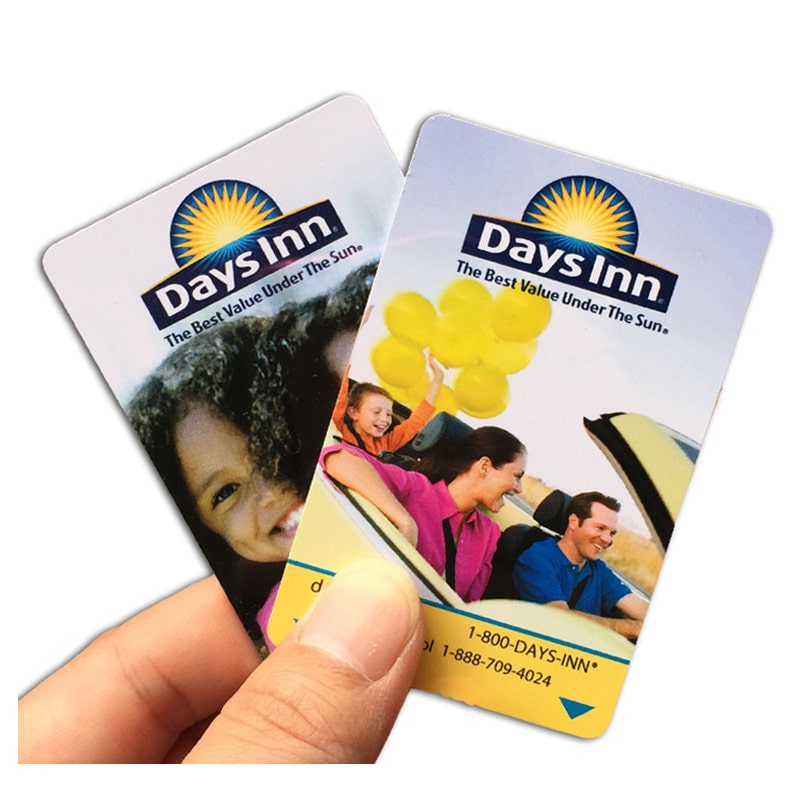 Customized Hotel Room Electronic Lock RFID Smart IC Card view 2
