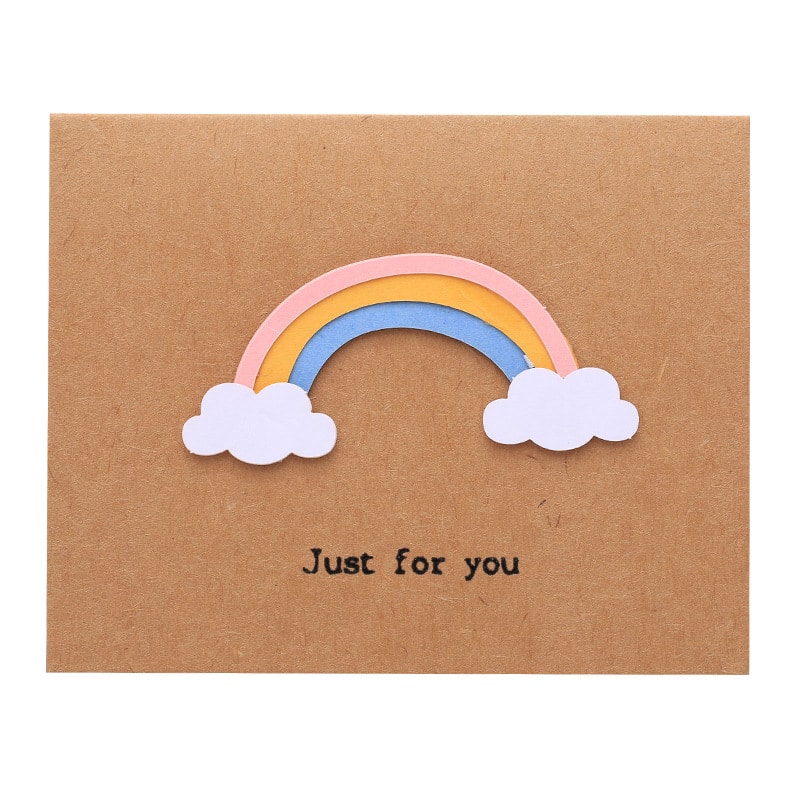 Customized Kraft Paper Gift invitation card — custom card printing