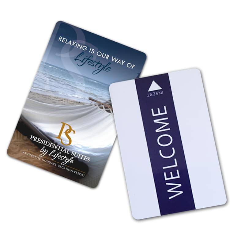 Customized PVC RFID Entrance Hotel Door Smart Card — custom card printing