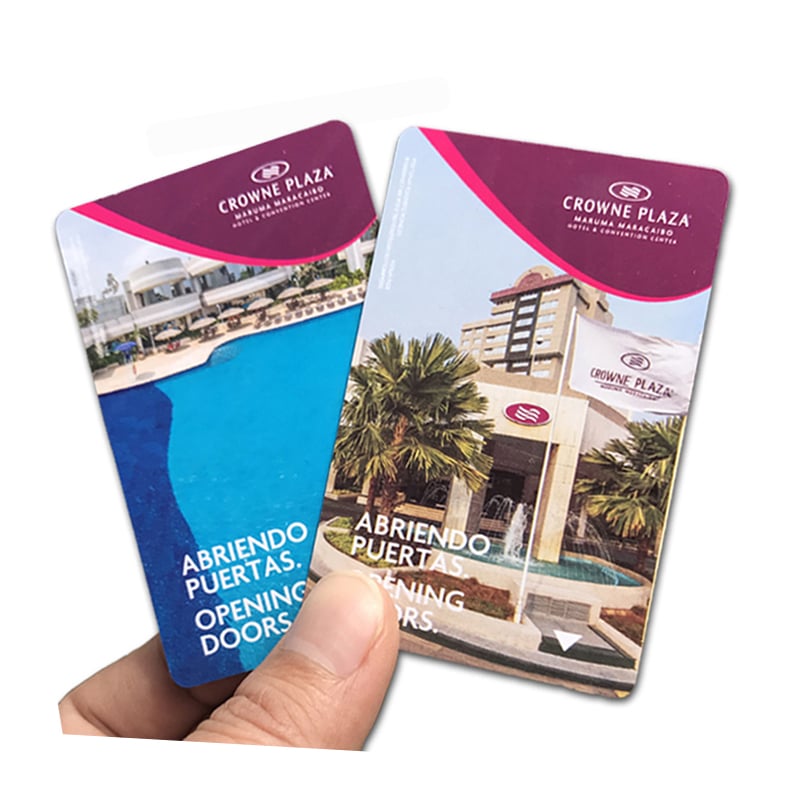 Customized PVC RFID Entrance Hotel Door Smart Card view 3