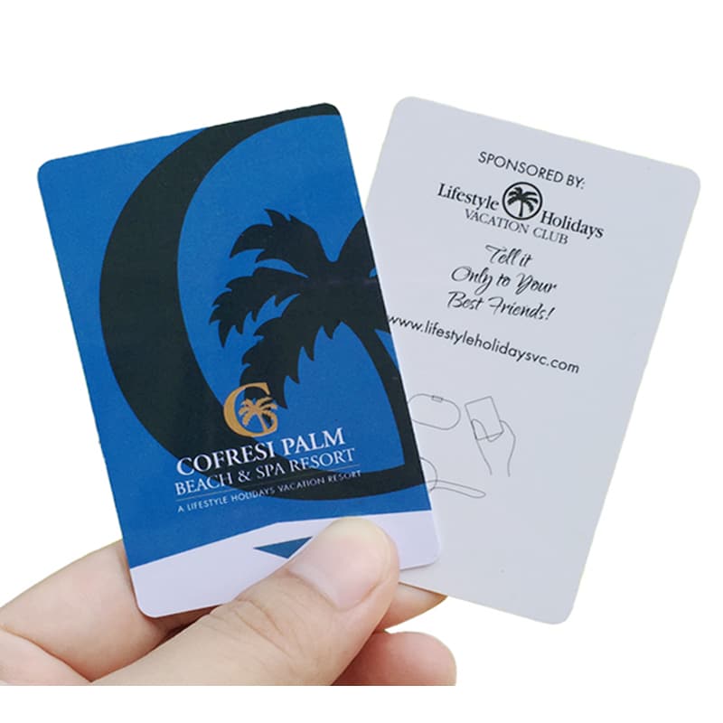 Customized PVC RFID Entrance Hotel Door Smart Card view 4