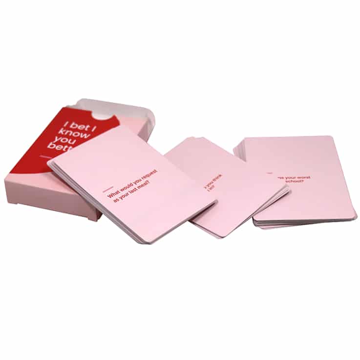 Customized Party Drinking Card Game — custom card printing