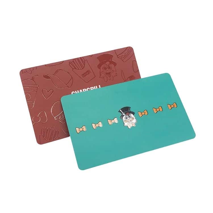 Customized Plastic Loyalty card — custom card printing