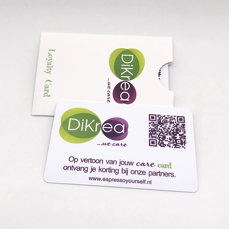Customized Plastic Loyalty card view 2