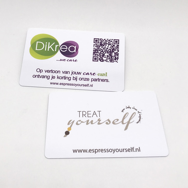 Customized Plastic Loyalty card view 4