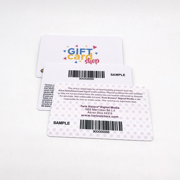 Customized Plastic membership card view 4