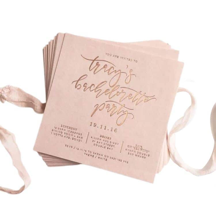 Customized Wedding Invitation Greeting Card — custom card printing